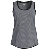 Women's Sleeveless Power Performance Scoop Neck Curved Hem Tunic Tank