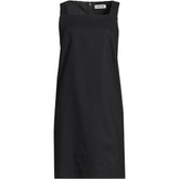 Women's Plus Size Linen Shift Above the Knee Dress