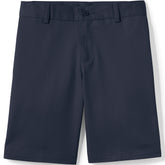 Boys Husky Plain Front Blend Chino Shorts