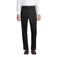 School Uniform Men's Traditional Fit Plain Front Chino Pants