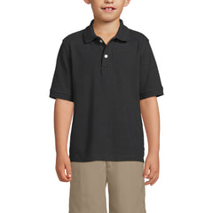 Kids Short Sleeve Mesh Polo Shirt