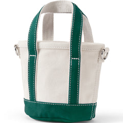 Mini Natural Open Top Canvas Tote Bag