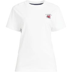 Women's Short Sleeve Crew Neck Graphic T-Shirt