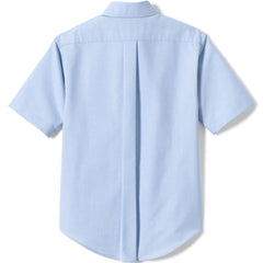 Boys Husky Short Sleeve Oxford Dress Shirt