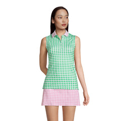 Draper James x Lands' End Women's Sleeveless Supima Polo Shirt