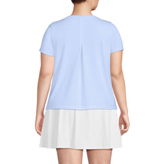 Women's Plus Size Power Performance Short Sleeve Crewneck Tee