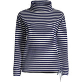 Women's Long Sleeve Waffle Funnel Neck Top