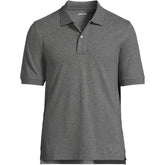 Men's Tall Short Sleeve Banded Mesh Polo Shirt