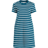 Women's Plus Size Cotton Jersey Crew Neck T Shirt Dress