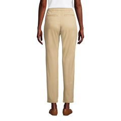 Women's Tall Mid Rise Pull On Chino Ankle Pants