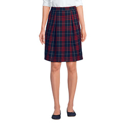 Women's Plaid Skort Top of Knee
