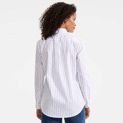 Women's No Iron Pinpoint Relaxed Fit Shirt