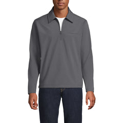 Unisex Soft Shell Collared Half Zip Pullover Top