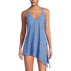 Women's SlenderSuit Fauxkini Low Leg One Piece Swimsuit