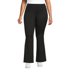 Women's Plus Size Adaptive Lycra High Rise Pull On Flare Jeans