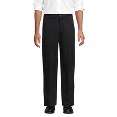 Men's No Iron Traditional Fit Plain Front Chino Pant