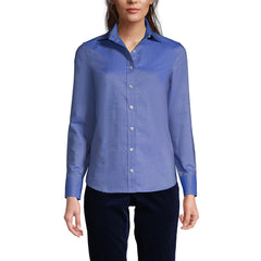 Women's Long Sleeve Oxford Shirt