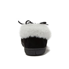 Women's Fluffy Lined Indoor Outdoor Moccasin Slippers