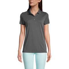 School Uniform Women's Short Sleeve Polyester Polo Shirt