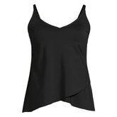 Women's DDD-Cup Tulip Hem Tankini Top