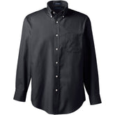 School Uniform Men's Long Sleeve Buttondown No Iron Broadcloth Shirt