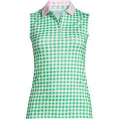 Draper James x Lands' End Women's Sleeveless Supima Polo Shirt