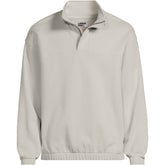 Men's Long Sleeve French Terry Vintage Wash Quarter Zip