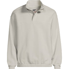 Men's Long Sleeve French Terry Vintage Wash Quarter Zip