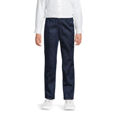 Girls Plus Elastic Waist Pull-On Chino Pants
