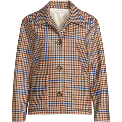 Women's Plus Size Heritage Brushed Shirt Jacket