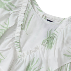 Girls Breezy V-Neck Ruffle Top