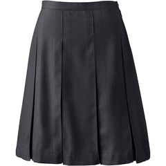 Women's Plus Size Box Pleat Skirt Top of Knee