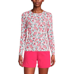 Women's SunShade UPF 50 Long Sleeve Rash Guard Swim Tee