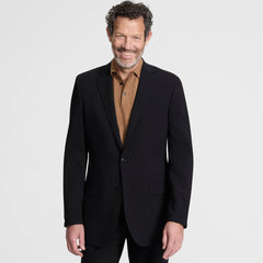 Men's Traditional Fit Year'rounder Stretch Wool Suit Jacket