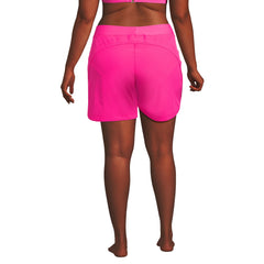Women's Plus Size SunShade UPF 50 5" Board Shorts with Panty