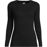 Women's Long Sleeve Micro Rib T-Shirt