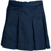 Girls Top of Knee Box Pleat Skirt