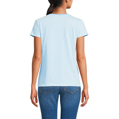 Women's Supima Cotton Tall Short Sleeve Scoop Neck Tee