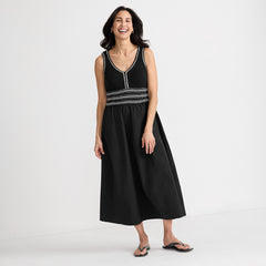 Women's Petite Duet Vneck Sweater Dress