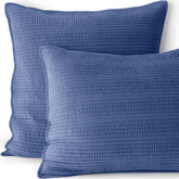 Textured Velvet Quilt Sham