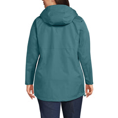Women's Plus Size Waterproof Raincoat