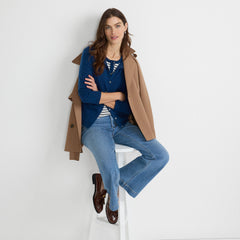 Women's Petite Cashmere Cardigan Sweater