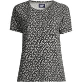 Women's Petite Rayon Short Sleeve Tee