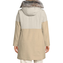 Women's Plus Size Wool Hybrid Coat