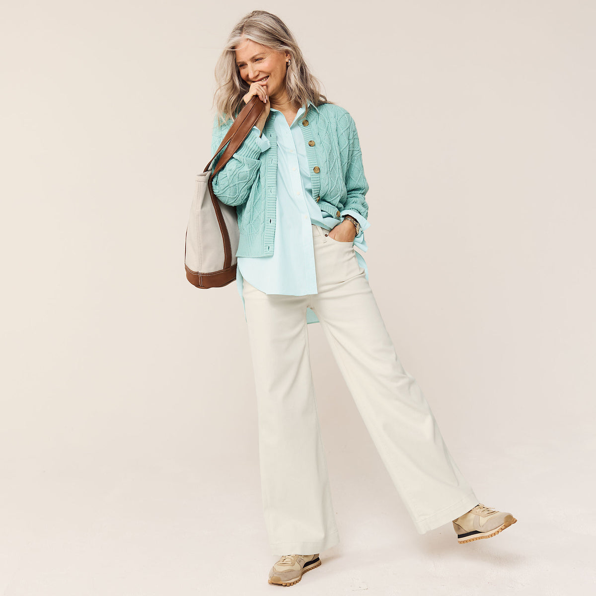Tall Recycled High Rise Wide Leg Denim Jeans