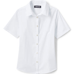 Girls No Gape Short Sleeve Stretch Shirt