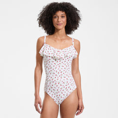 Women's Ruffle Midkini Set