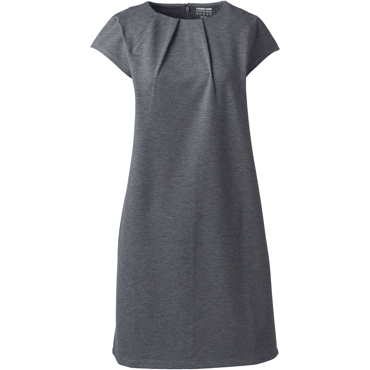 Women's Short Sleeve Ponte Dress