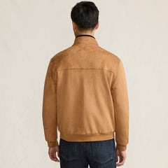 Men's Faux Suede Jacket
