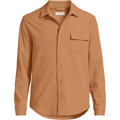 Men's Tall Long Sleeve Workwear Waffle Shirt